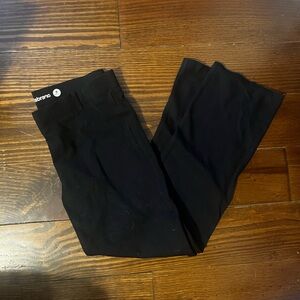 Betabrand Petite Black Yoga Dress Pants